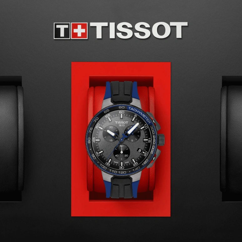 Tissot,T-Race 44.50mm,44.50mm,Carbon,Stainless Steel,Bronze,Quartz,Chronograph,Date,Rattrapante,T111,T111.417.37.441.06