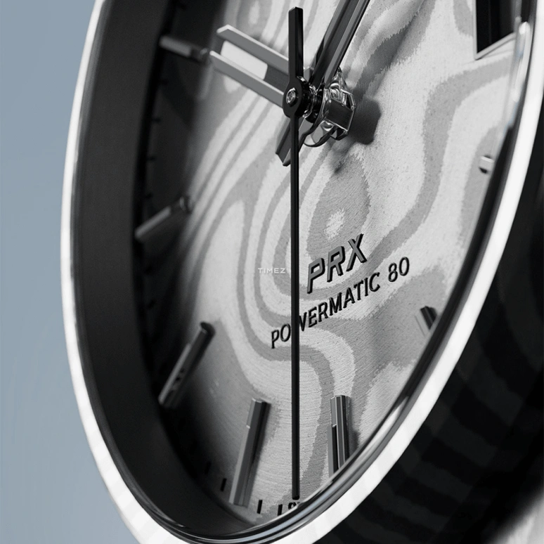 Tissot,PRX 37.50x38mm,37.50x38mm,Damascus steel,Grey,Automatic,Day,Sapphire,Crystal Glass,T137,T137.807.96.081.00