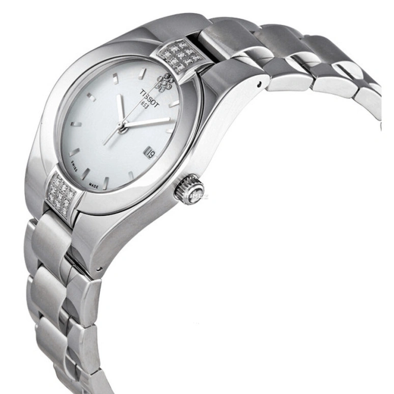 Tissot,T-Trend 32mm,32mm,Stainless Steel,Silver,Quartz,Day,26280hours,T043,T043.210.11.031.00