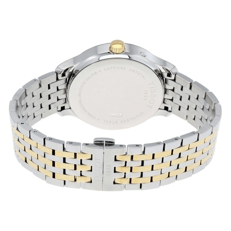 Tissot,T-Classic 42mm,42mm,Stainless Steel,Silver White,Quartz,Day,Dule Time,T063,T063.639.22.037.00