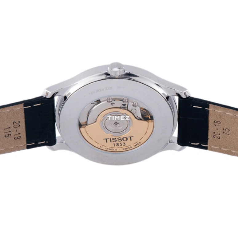 Tissot,Tradition 40mm,40mm,Stainless Steel,Black,Automatic,Day,42hours,T063,T063.407.16.052.00
