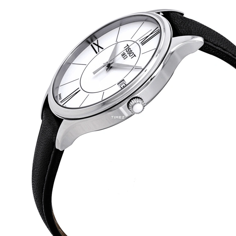 Tissot,T-Lady 38mm,38mm,Stainless Steel,White,Quartz,Day,26280hours,T1032101601800