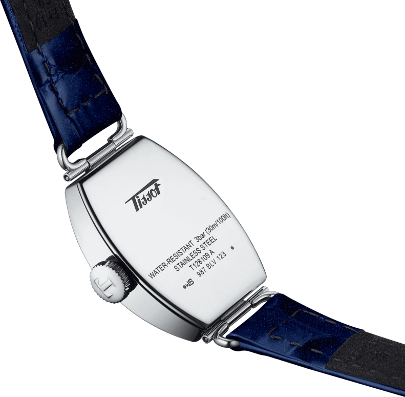 Tissot,Heritage 30.10mm,30.10mm,Stainless Steel,Blue,Quartz,26280hours,Sapphire,T128,T128.109.16.042.00