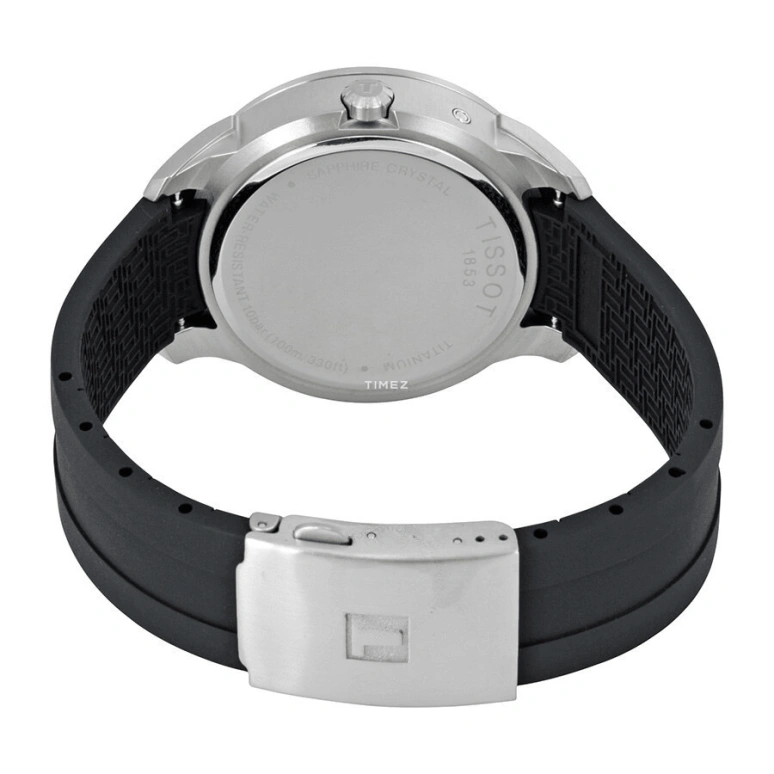 Tissot,T-Sport 43mm,43mm,Titanium,Black,Quartz,Day,Dule Time,T069,T069.439.47.061.00