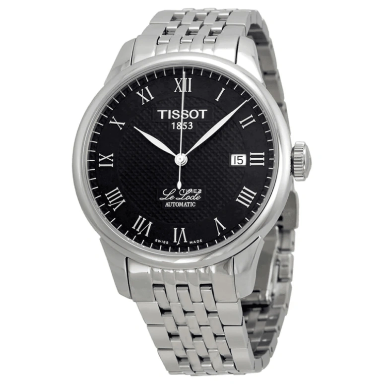 Tissot,T-Classic 39.30mm,39.30mm,Stainless Steel,Black,Automatic,42hours,Sapphire,Crystal Glass,T41,T41.1.483.53