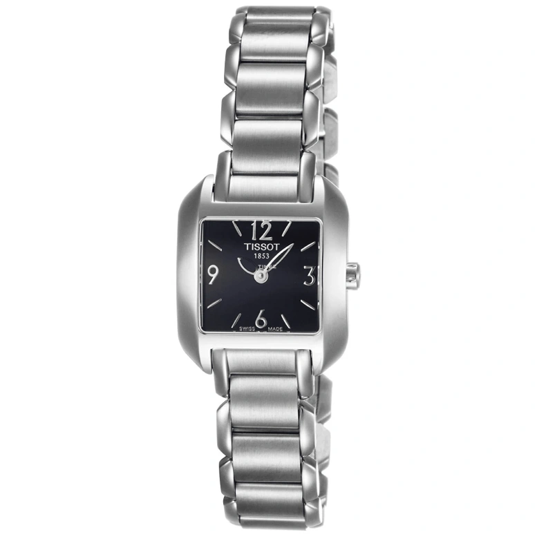 Tissot,T-Wave 23.60mm,23.60mm,Stainless Steel,Black,Quartz,26280hours,Sapphire,T02,T02.1.285.52
