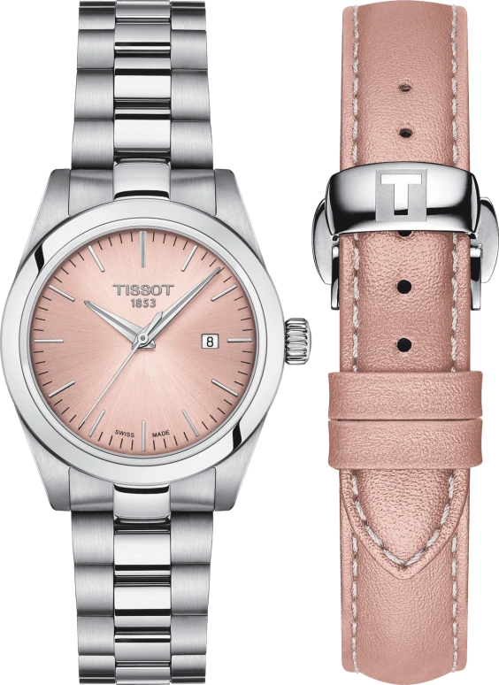 Tissot,T-Lady 29.30mm,29.30mm,Stainless Steel,Pink,Quartz,Day,26280hours,T132,T132.010.11.331.00