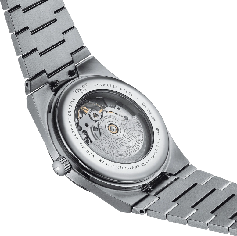 Tissot,PRX 40mm,40mm,Stainless Steel,Silver,Automatic,Day,80hours,T137,T137.407.21.031.00