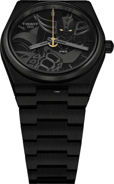 Tissot,PRX 39.50x40mm,39.50x40mm,Stainless Steel,Black,Automatic,Sapphire,Crystal Glass,Tonneau,T137,T137.407.33.051.01