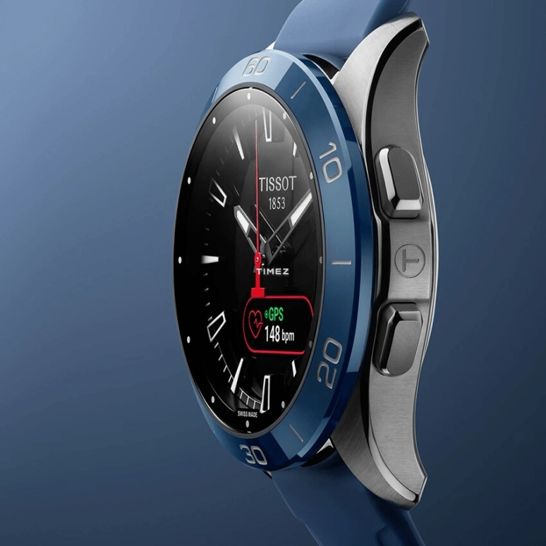 Tissot,Touch 43.75mm,43.75mm,Titanium,Black,Quartz,Smartwatch,Sapphire,Glass,T153,T153.420.47.051.01