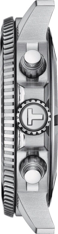 Tissot,Seastar 45.50mm,45.50mm,Stainless Steel,Blue,Quartz,Chronograph,Date,Rattrapante,T120,T120.417.17.041.00