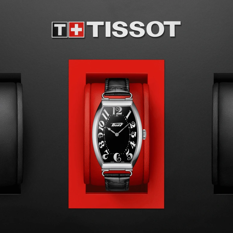 Tissot,Heritage 31.10mm,31.10mm,Stainless Steel,Black,Quartz,26280hours,Sapphire,T128,T128.509.16.052.00
