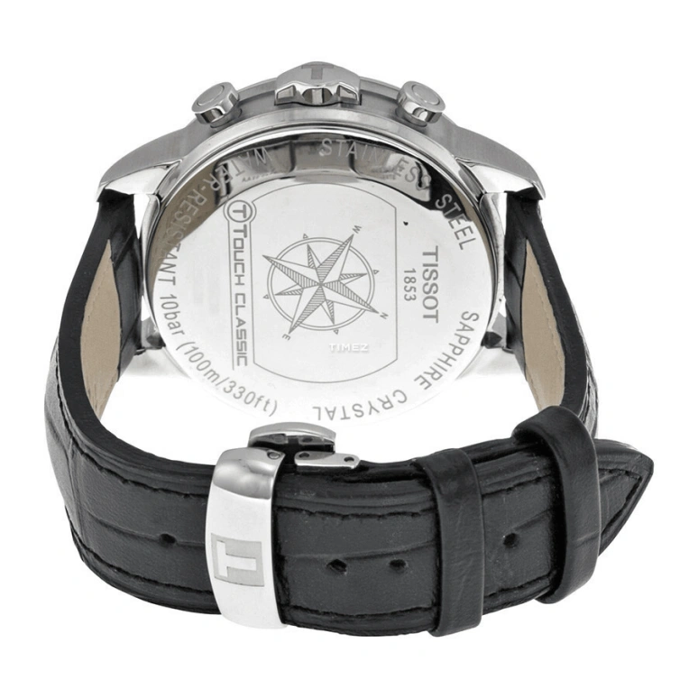 Tissot,Touch 42mm,42mm,Stainless Steel,Black,Quartz,Chronograph,Perpetual Calendar,Month,Date,Sapphire,Crystal Glass,Round,T083,T083.420.16.051.00