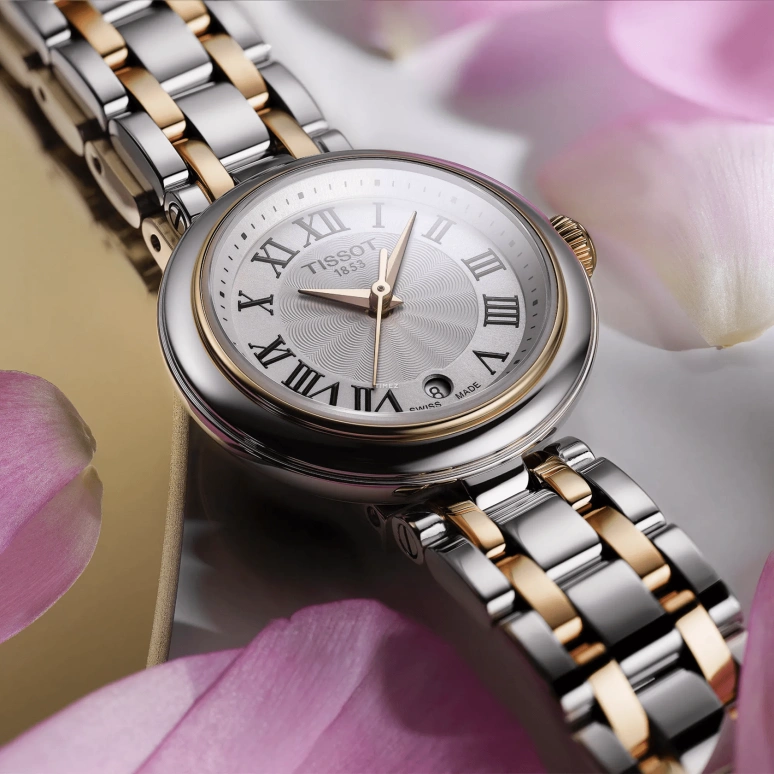 Tissot,Bellissima 26mm,26mm,Stainless Steel,White,Quartz,Day,26280hours,T1260102201301