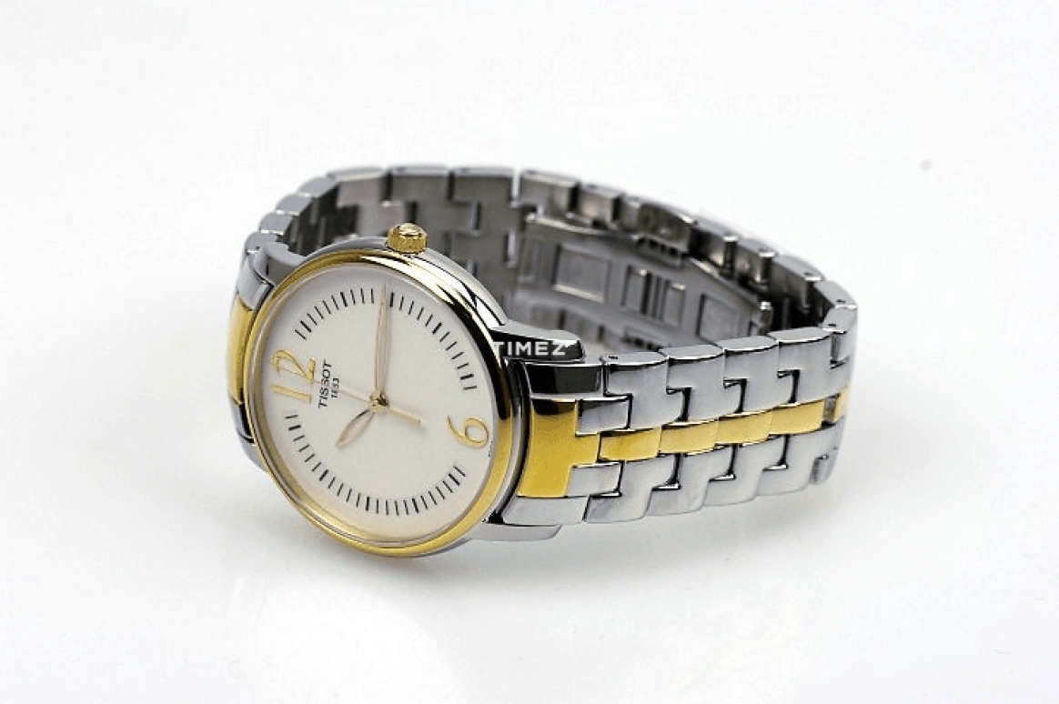 Tissot,T-Lady 38mm,38mm,Stainless Steel,White,Quartz,26280hours,Sapphire,Crystal Glass,T052,T052.210.22.037.00