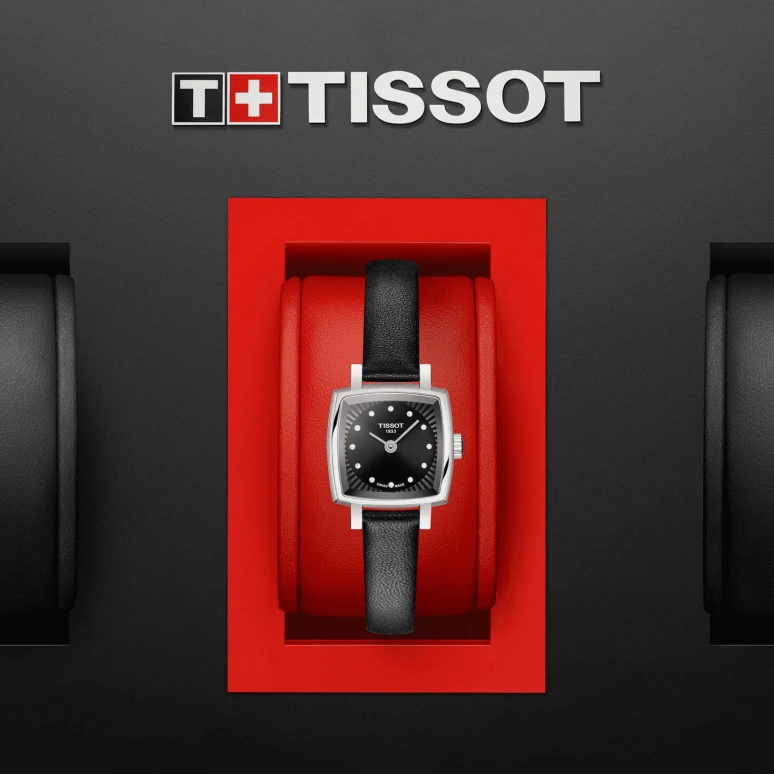 Tissot,T-Lady 20mm,20mm,Stainless Steel,Black,Quartz,Chronograph,Date,T058,T058.109.16.056.00