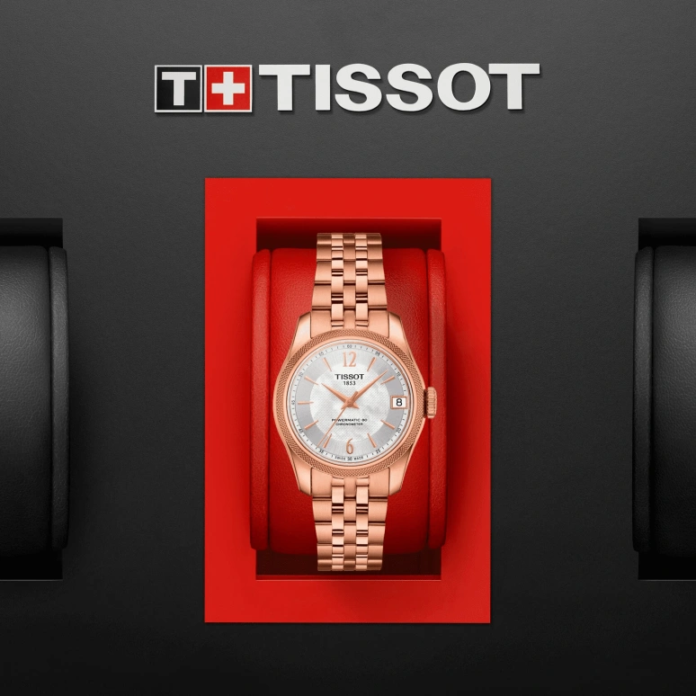 Tissot,Ballade 32mm,32mm,Stainless Steel,White,Automatic,Date,80hours,T108,T108.208.33.117.00