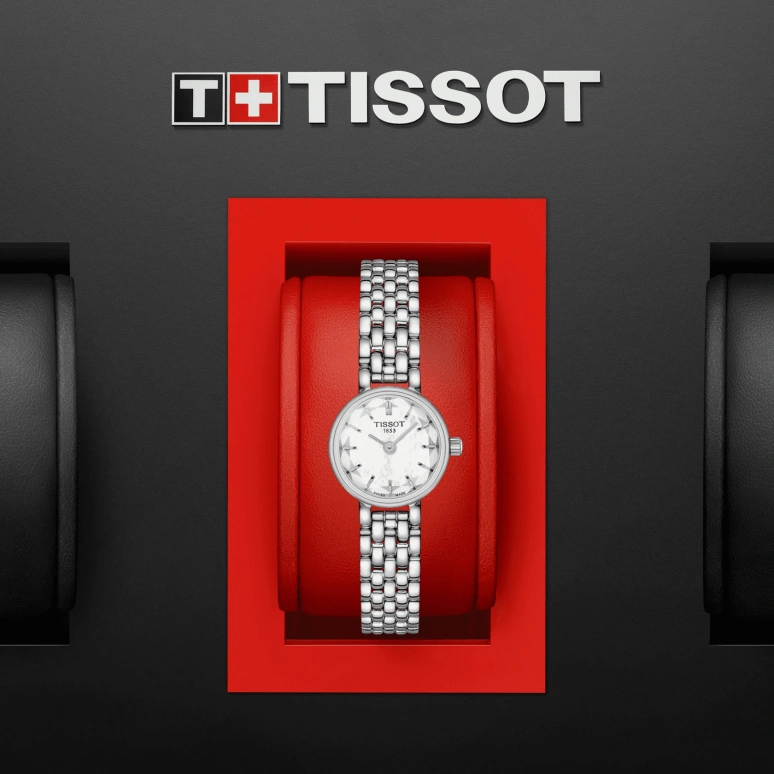 Tissot,Lovely 19.50mm,19.50mm,Stainless Steel,White,Quartz,26280hours,Sapphire,Crystal Glass,T140,T140.009.11.111.00