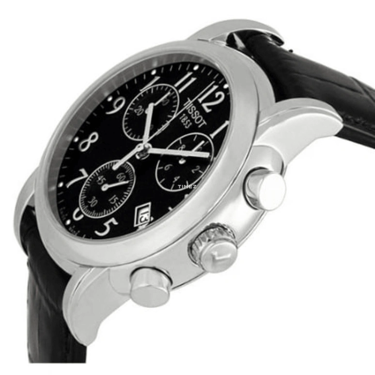Tissot,T-Classic 35mm,35mm,Stainless Steel,Black,Quartz,Chronograph,Day,T050,T050.217.16.052.00