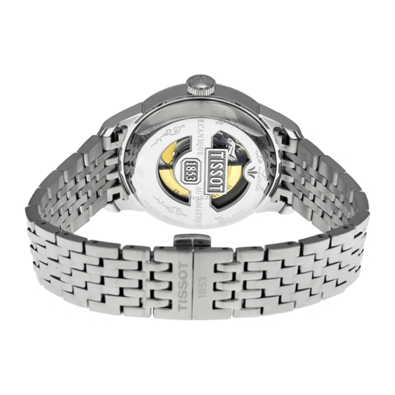 Tissot,T-Classic 39.30mm,39.30mm,Stainless Steel,Black,Automatic,42hours,Sapphire,Crystal Glass,T41,T41.1.483.53