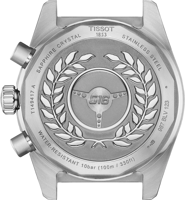 Tissot,PRS 516 40mm,40mm,Stainless Steel,Black,Quartz,Chronograph,Day,T149,T149.417.22.051.01