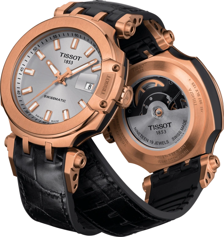 Tissot,T-Race 45mm,45mm,Stainless Steel,Silver,Automatic,Date,72hours,T115,T115.407.37.031.00