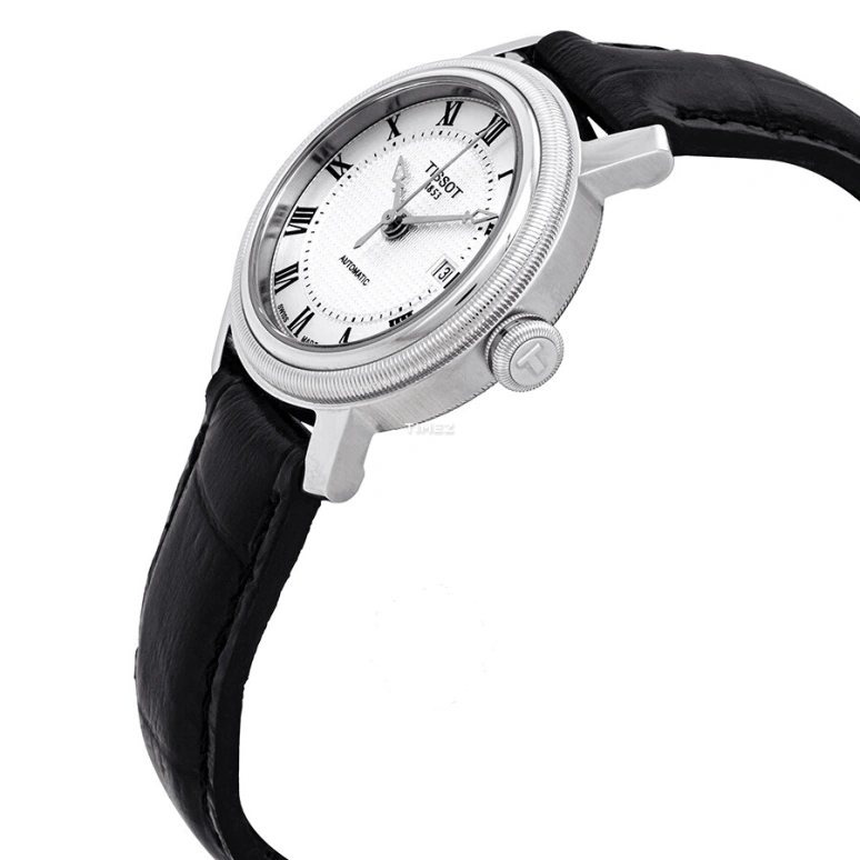 Tissot,Bridgeport 29mm,29mm,Stainless Steel,Silver White,Automatic,Day,38hours,T097,T097.007.16.033.00