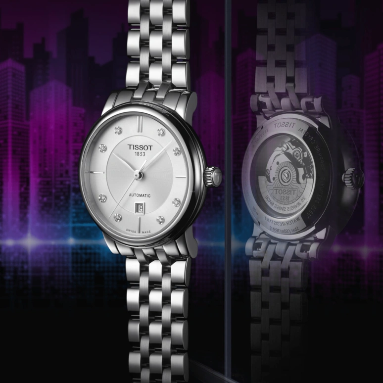 Tissot,Carson 30mm,30mm,Stainless Steel,Silver,Automatic,Date,38hours,T122,T122.207.11.036.00