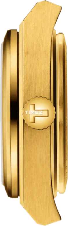 Tissot,PRX 25mm,25mm,Stainless Steel,Champagne,Quartz,Sapphire,Crystal Glass,Tonneau,T137,T137.010.33.021.00