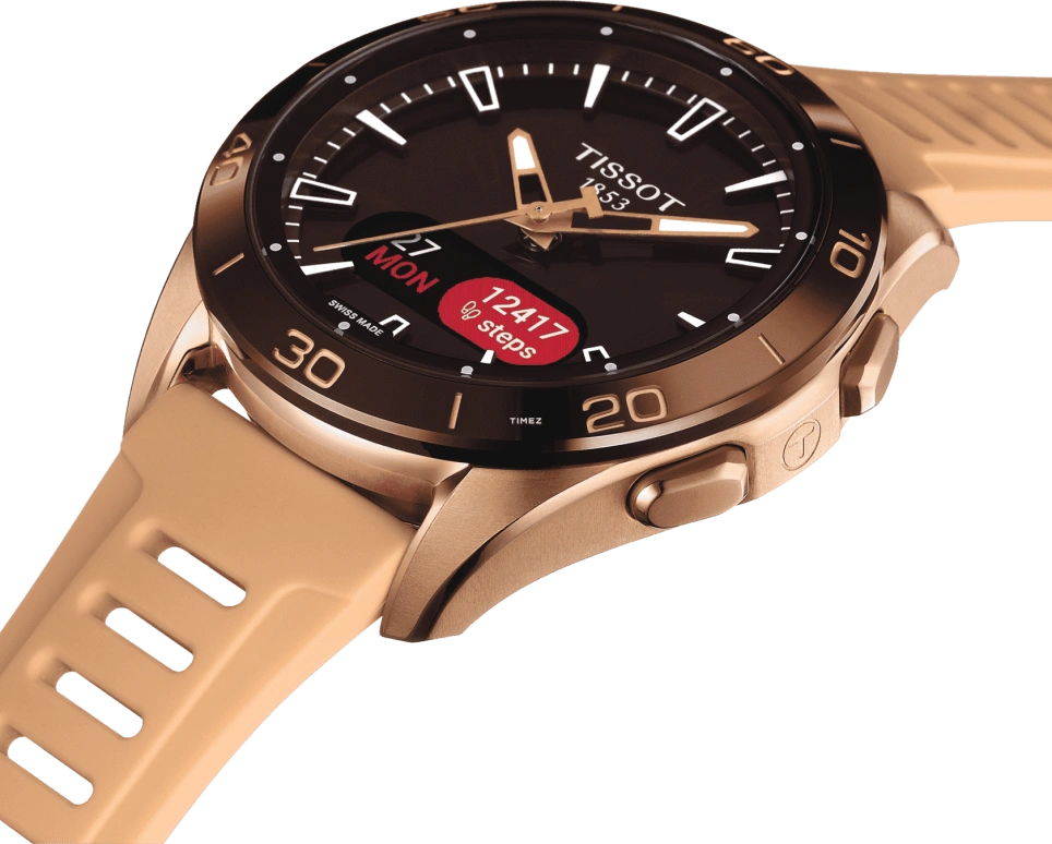 Tissot,Touch 43.75mm,43.75mm,Titanium,Black,Quartz,Smartwatch,Sapphire,Glass,T153,T153.420.47.051.05