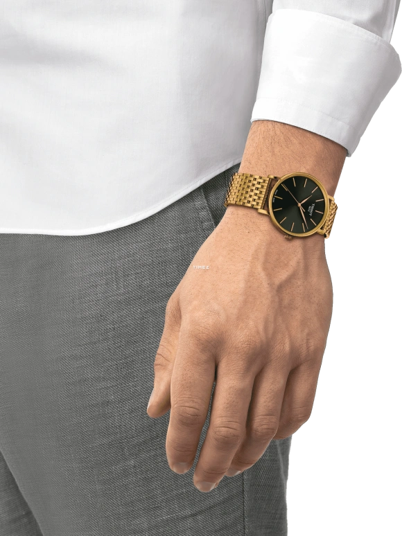 Tissot,Everytime 40mm,40mm,Stainless Steel,Green,Quartz,26280hours,Sapphire,Crystal Glass,T143,T143.410.33.091.00