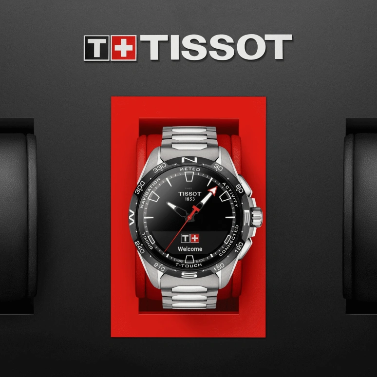 Tissot,Touch 47mm,47mm,Titanium Gold,Black,Sapphire,T121,T121.420.44.051.00