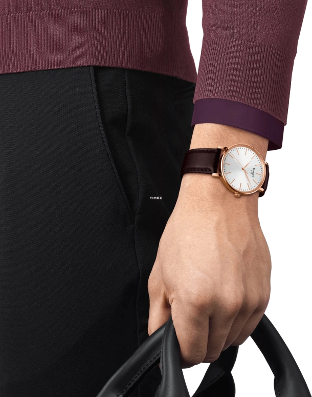 Tissot,Everytime 40mm,40mm,Stainless Steel,Silver,Quartz,26280hours,Sapphire,T143,T143.410.36.011.00