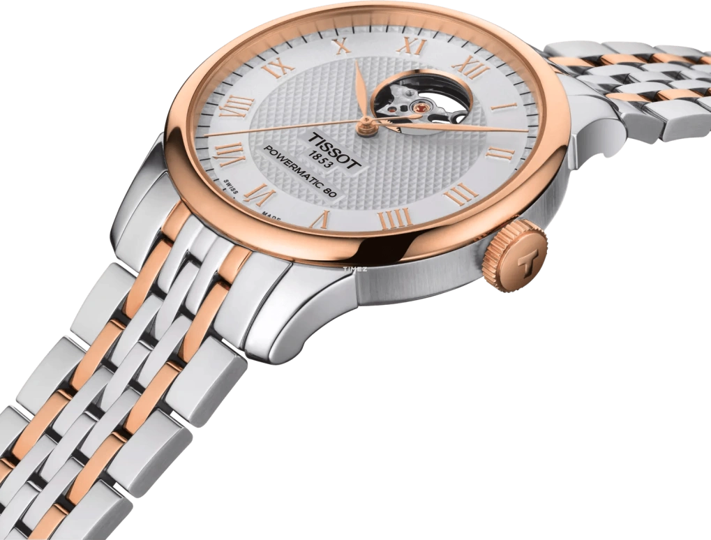Tissot,Le Locle 39.30mm,39.30mm,Stainless Steel,Silver,Automatic,In-house Caliber,Sapphire,T006,T006.407.22.033.02