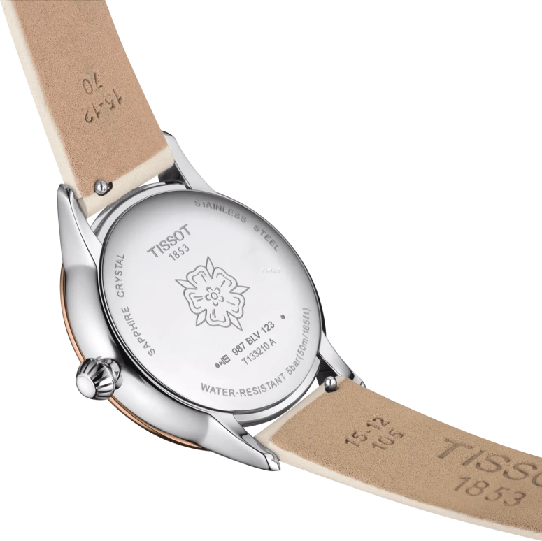 Tissot,Odaci-T 33.17mm,33.17mm,Stainless Steel,Silver White,Quartz,Day,Sapphire,Crystal Glass,T1332102603100