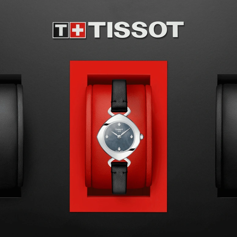 Tissot,T-Gold ,Stainless Steel,Black,Sapphire,Crystal Glass,T113,T113.109.16.126.00