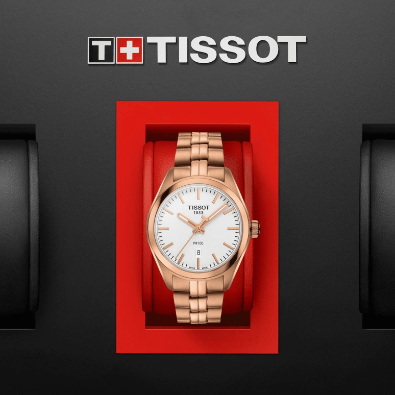 Tissot,PR 100 33mm,33mm,Stainless Steel,Silver,Quartz,Day,26280hours,T101,T101.210.33.031.01