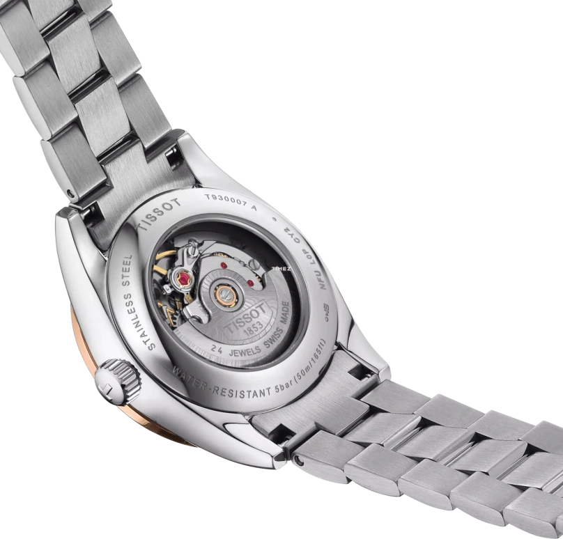 Tissot,T-My Lady 29mm,29mm,Stainless Steel,Blue,Automatic,Day,48hours,T930,T930.007.41.046.00