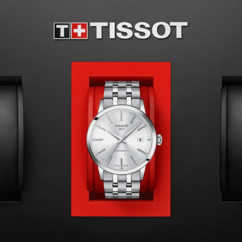 Tissot,Dream 42mm,42mm,Stainless Steel,Silver,Automatic,Day,72hours,T129,T129.407.11.031.00