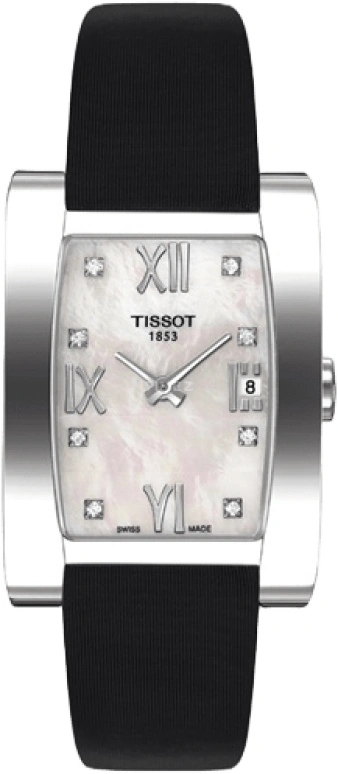 Tissot,T-Trend 24.50mm,24.50mm,Stainless Steel,White,Quartz,Day,26280hours,T007,T007.309.16.116.00