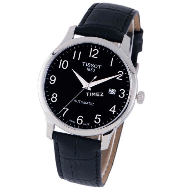 Tissot,Tradition 40mm,40mm,Stainless Steel,Black,Automatic,Day,42hours,T063,T063.407.16.052.00