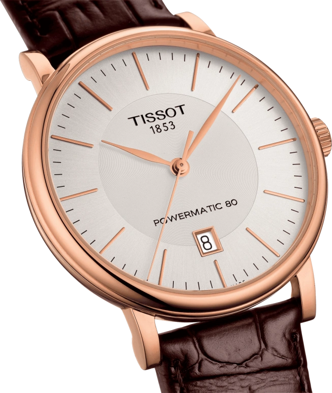 Tissot,Carson 40mm,40mm,Stainless Steel,Silver,Automatic,Day,80hours,T122,T122.407.36.031.00