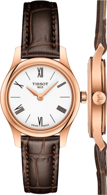 Tissot,Tradition 25mm,25mm,Stainless Steel,White,Quartz,26280hours,Sapphire,T063,T063.009.36.018.00