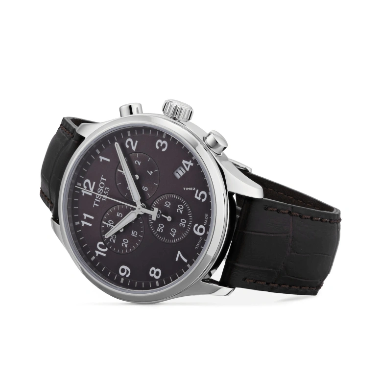 Tissot,T-Sport 45mm,45mm,Stainless Steel,Brown,Quartz,Chronograph,Day,T1166171629700
