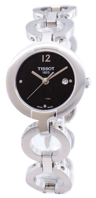 Tissot,T-Trend 28mm,28mm,Stainless Steel,Black,Quartz,Day,26280hours,T084,T084.210.11.057.00
