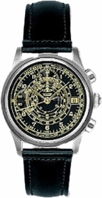Tissot,Heritage 40mm,40mm,Stainless Steel,Black,Handwound,Chronograph,Day,T66,T66.1.428.52