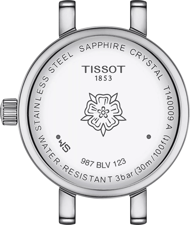 Tissot,Lovely 19.50mm,19.50mm,Stainless Steel,White,Quartz,26280hours,Sapphire,Glass,T140,T140.009.61.116.00