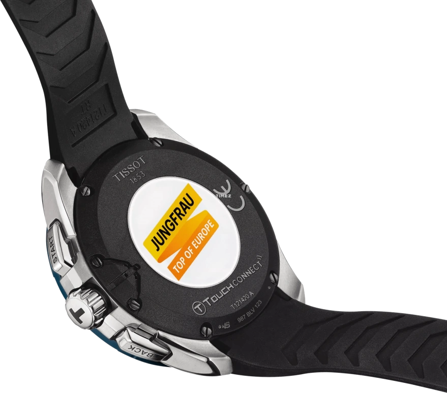 Tissot,Touch 47.50mm,47.50mm,Titanium,Ceramic,Black,Quartz,Chronograph,Perpetual Calendar,World Time,Altitude Indicator,Sapphire,Crystal Glass,Round,T121,T121.420.47.051.05