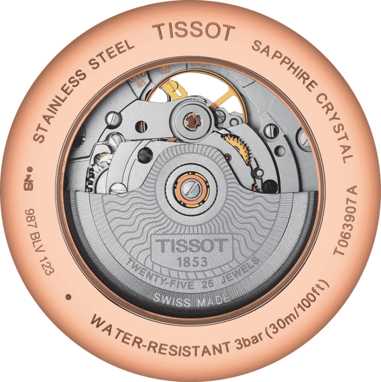 Tissot,Tradition 40mm,40mm,Stainless Steel,Silver,Automatic,80hours,Sapphire,T063,T063.907.36.038.00