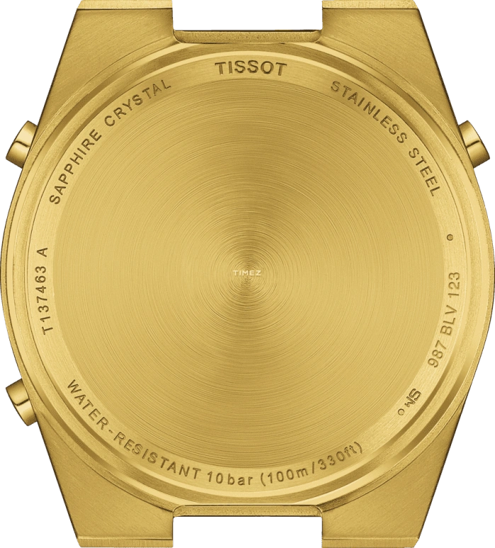 Tissot,PRX 39.50x40mm,39.50x40mm,Stainless Steel,Gold,Quartz,Smartwatch,Sapphire,Crystal Glass,T137,T137.463.33.020.00